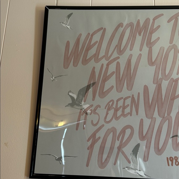 Taylor Swift official 1989 “Welcome to New York” rare poster / lithograph - Picture 3 of 3